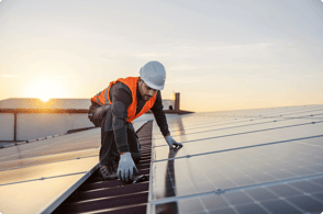 engineer-checking-solar-panels