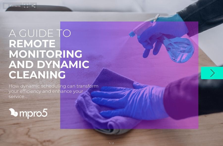 The cover of mpro5s Dynamic Cleaning Guide